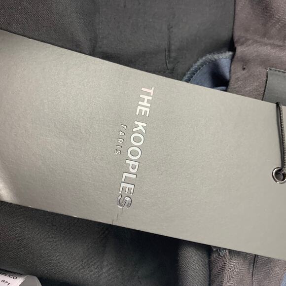 THE KOOPLES Size 32 Blue Wool Zip Fly Dress Pants - Picture 6 of 6